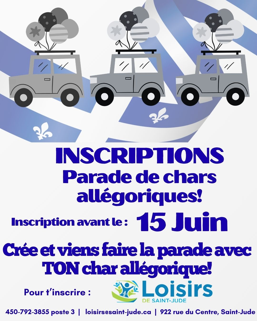 Char alégorique - pour la St-Jean